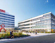 Neues Verwaltungsgebäude für die Zentrale des BAUHAUS Mannheim 
