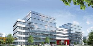 Das Büro- und Dienstleistungsgebäude E30 wird Ende 2015 fertiggestellt werden. 